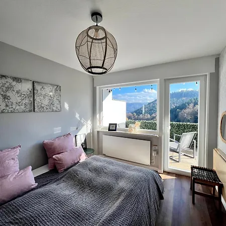 Wohnen Im Schwarzwald Mit Panoramablick Apartamento Bad Herrenalb